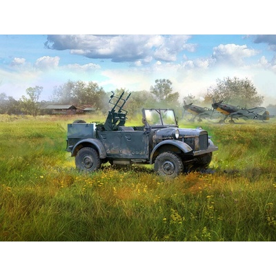 ICM le.gl.Einheitz-Pkw Kfz.4,WWII German Light AA car 1:35