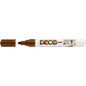 ICO Лаков маркер, 2-4 мм, ICO "Decomarker", кафяв 9580098006 (9580098006)