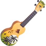 Mahalo Hawaii Hawaii Green Burst Сопрано укулеле (MD1HA-GNB)