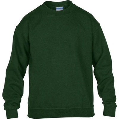 Gildan Unisex mikina G18000K Forest Green