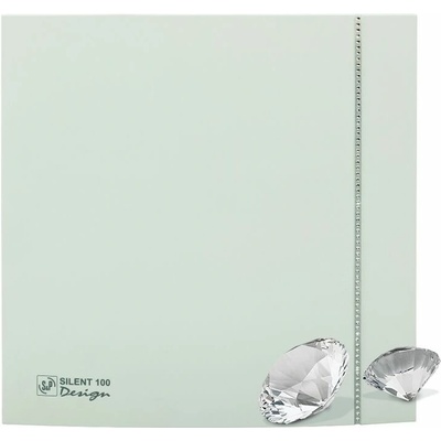 Soler & Palau SILENT 100 DESIGN WHITE SWAROVSKI 4C