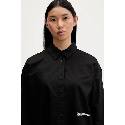Karl Lagerfeld Jeans Памучна риза Karl Lagerfeld Jeans (A3W11010)