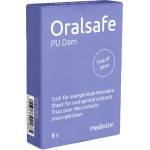 Oral Safe Single: PU Vanille, 8 latexfree dental dams