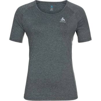 Odlo Female T-shirt s/s crew neck RUN EASY 365 Grey Melange XS Тениска с къс ръкав за бягане (313441_15700-XS)