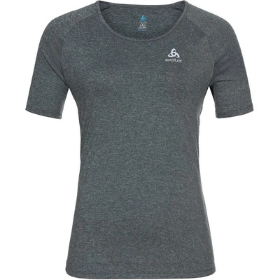 Odlo Female T-shirt s/s crew neck RUN EASY 365 Grey Melange XS Тениска с къс ръкав за бягане (313441_15700-XS)