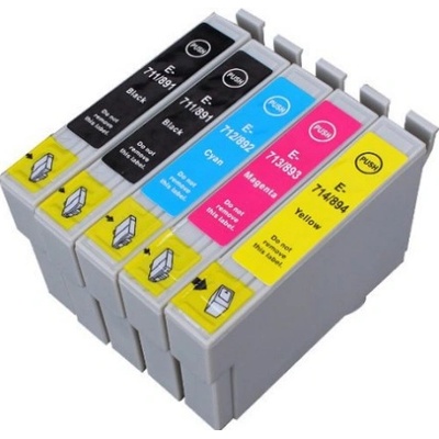 MultiPack.cz Epson T0715 5-pack - kompatibilní