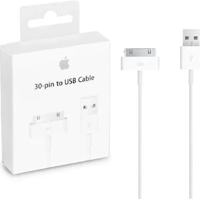 Apple ma591zm/c Dock Connector to USB, Apple 30-pin na USB 2.0, 1m, bílý
