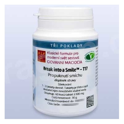 Giovanni Maciocia T17 Propuknutí smíchu 60 tabliet