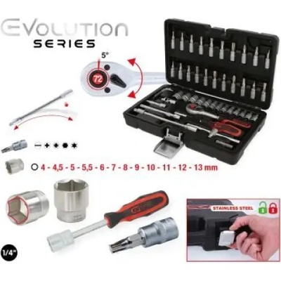 KS Tools Gola sada 1/4" 48 ks