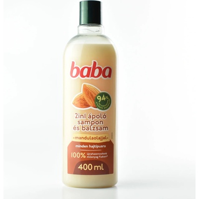 Baba 2in1 mandlový šampón 400 ml