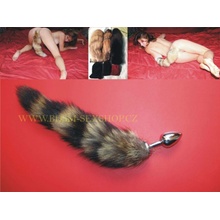 MSX Anal Plug Long Fox Tail
