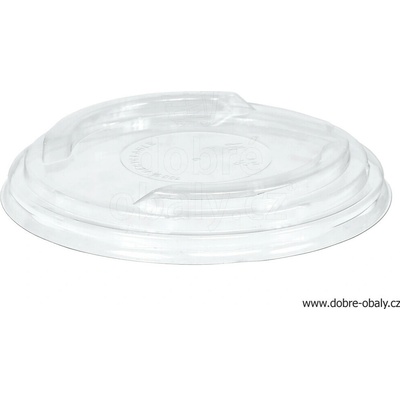Víčko rPET pro pap misku Ø150mm 500, 750, 1000 ml čiré, 50 ks