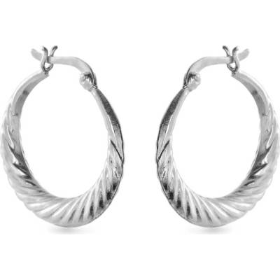Again Jewelry Stylové stříbrné náušnice kruhy AJNS0062