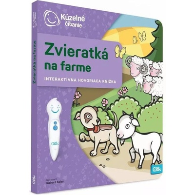 Albi Kúzelné čítanie Kniha Zvieratká na farme