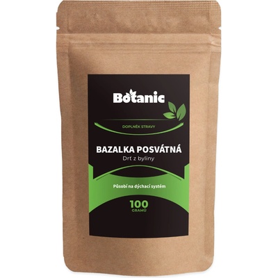 Botanic Bazalka posvátná drť 100 g BIO