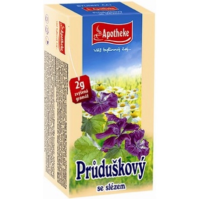 ApothekeČaj prieduškový so slezom 20 x 2 g