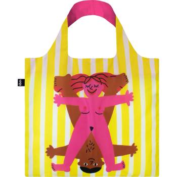 LOQI Чанта тип торба LOQI Artist Cachete Jack Star Couples от рециклиран материал (CJ.SC)