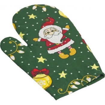 Kuchyňská chňapka - chňapka 28x18 cm - vánoční motiv zelený - Bellatex