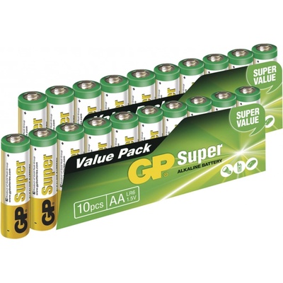 GP Super Alkaline AA 20ks 1013200210