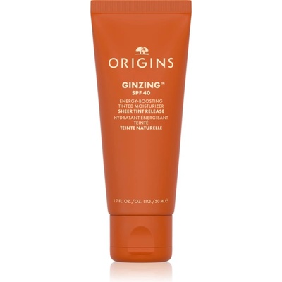 Origins GinZing Energy-Boosting Tinted Moisturizer дневен крем с ревитализиращ ефект SPF 40 цвят 2 50ml