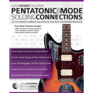 Guitar Scales Collection - Pentatonic & Guitar Mode Soloing Connections (ISBN: 9781789334227)