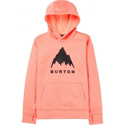 Burton Kids Oak Pullover Hoodie peach echo heather