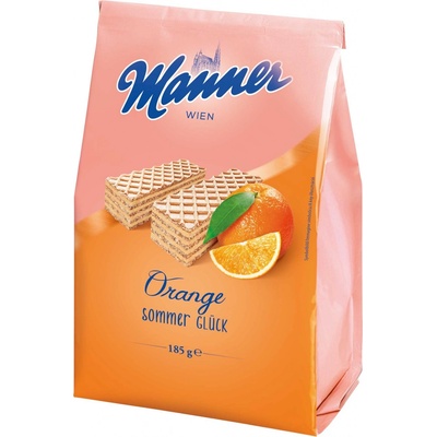 Manner Oblátky s príchuťou pomaranča 185 g