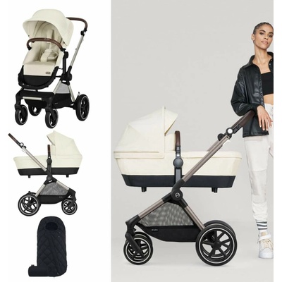 Cybex Eos Lux Snogga Seashell Beige/Black