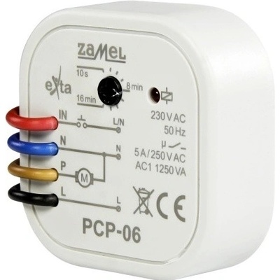 Zamel časové relé PCP-06 do krabice