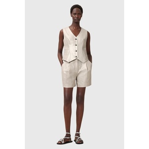 AllSaints Ленен къс панталон AVERIE (W069QC)