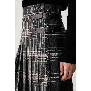 Weekend Max Mara плисирана пола с вълна WKDPRISMA (2625106092600)