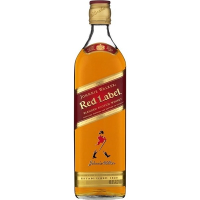 Johnnie Walker Red Label 43% 0,35 l (holá láhev)