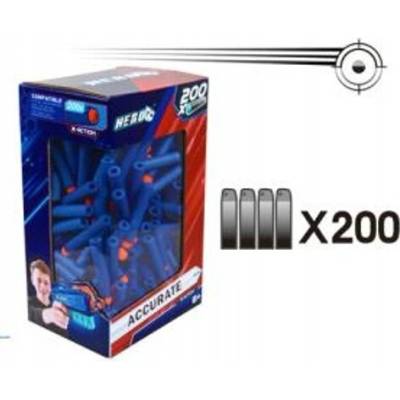 Šipky Hero kompatibilní s Nerf 200 kusů