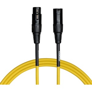 Cascha Standard Line Microphone Cable Yellow Жълт 2 m Микрофонен кабел (CCS-M1YL2)