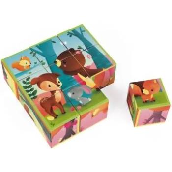 Image 1 of Janod - Детски кубчета - Горски животни (J02731)