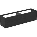 Ideal Standard Стенен шкаф Ideal Standard Atelier Conca, цвят тъмен дъб, 4 чекмеджета, 200 см (T3993Y4)