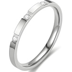 HARAHU Пръстен UL-17518 - Сребърен / 52mm KP17518