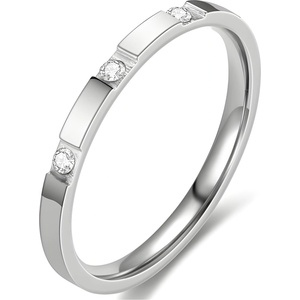 HARAHU Пръстен UL-17518 - Сребърен / 52mm KP17518