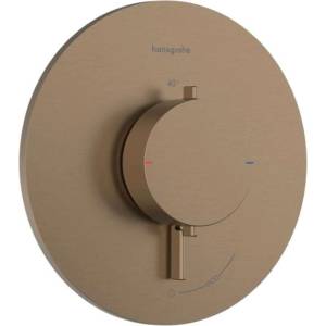 Hansgrohe Ecostat Comfort S - Смесител за душ за вграждане с термостат, четкан бронз 33714140 (33714140)