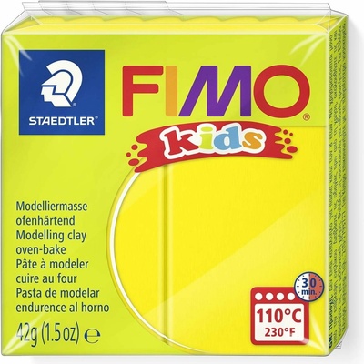 Fimo Modelovacia hmota kids 8030 42g žltá