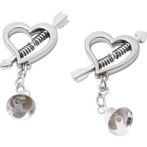 Kiotos Heart Shaped Spring Nipple Clamps