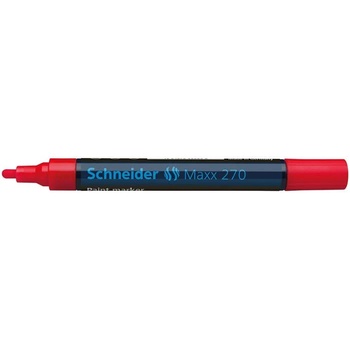 Schneider Лаков маркер, 1-3 мм, SCHNEIDER "Maxx 270", червен 127002 (127002)