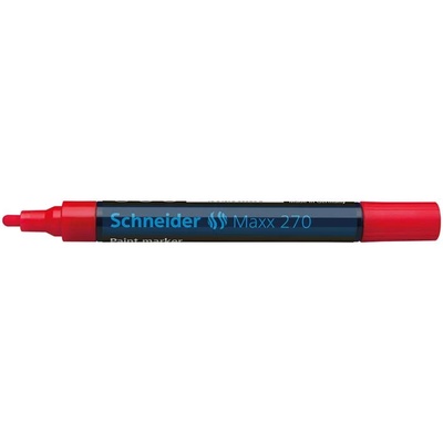 Schneider Лаков маркер, 1-3 мм, SCHNEIDER "Maxx 270", червен 127002 (127002)