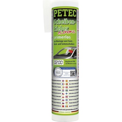 PETEC 84290 Lepidlo na autoskla bez primeru 290 ml