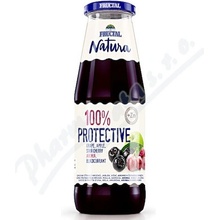 Natura Arónia hrozno jablko višně 100% 0,7 l