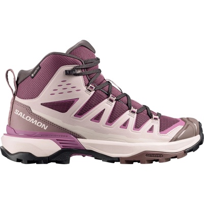 Salomon Дамски туристически обувки Salomon Women's X Ultra 360 Edge Mid GTX Walking boots - Huckleberry / Silver Cloud / Concord Grape - размер 37 1/3 (EU) (119-0816-0613)
