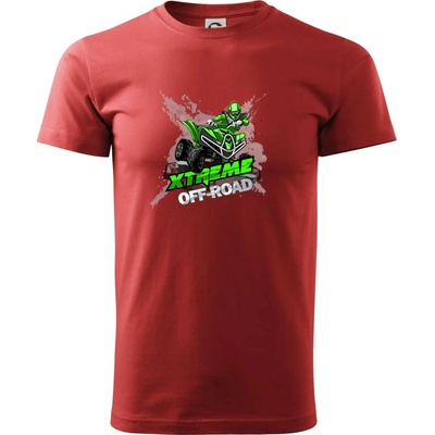 ATV štvorkolka offroad XXX tričko Bordová