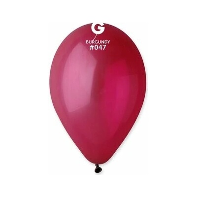 Gemar #047 Gemar Balónek 26cm 10 burgundy
