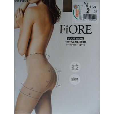 Fiore TOTAL SLIM 20 DEN SILVER-punčochové kalhoty grafit