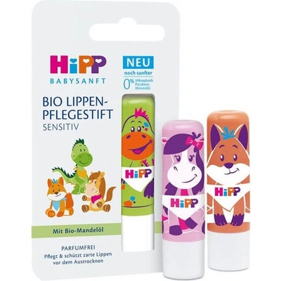 HiPP BabySANFT Balzam na pery ultra-sensitiv, s bio mandľovým olejom 4,8 g